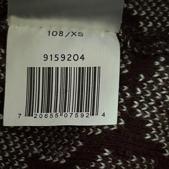 Vince Camuto Leopard Print Short Open Front Cardigan, Sz XS - Picture 12 of 12